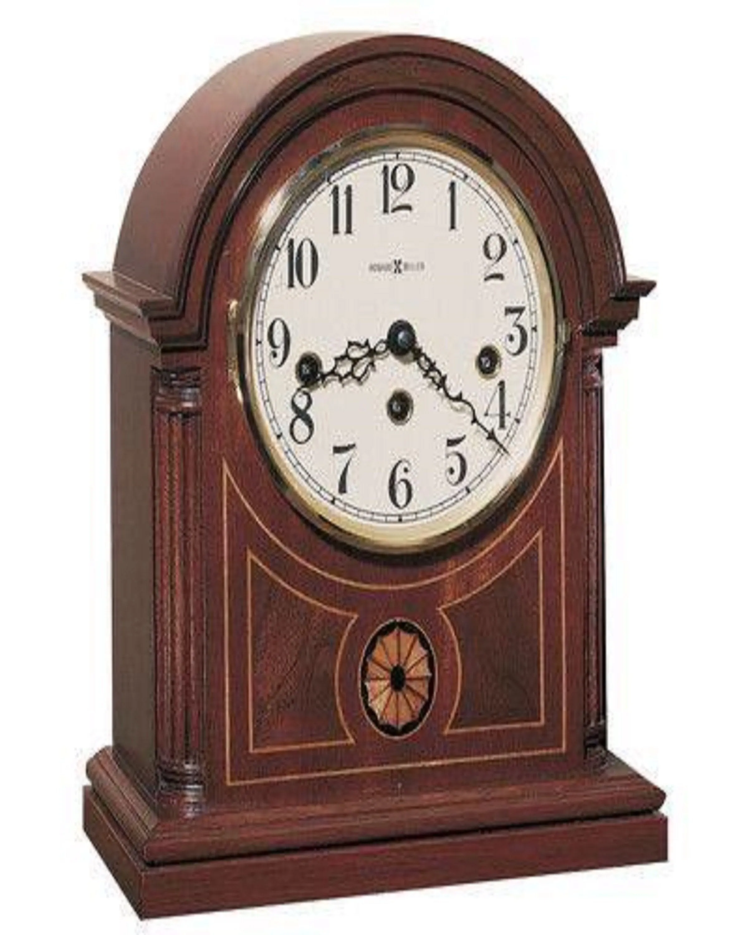 Shy Brown Wooden Classic Clock
